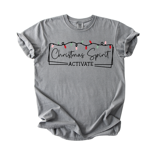 Christmas Spirit Activate T-Shirt